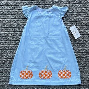 3T Smockling pumpkin dress, brand new🧡